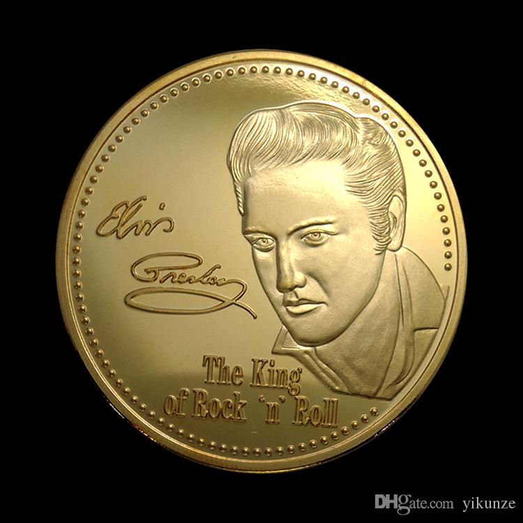 10pcs Elvis Presley Commemorative Coin 1935-1977 Year Souvenir Coins The King of Rock Souvenir Gift for Fans
10pcs Elvis Presley Commemorative Coin 1935-1977 Year Souvenir Coins The King of Rock Souvenir Gift for Fans