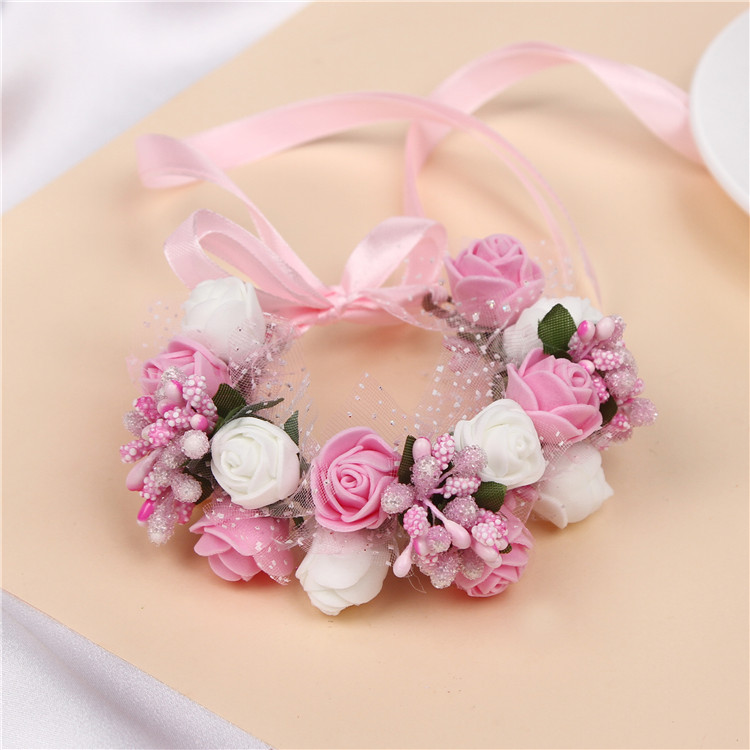 Romantic Bridal Wrist Corsage Wedding Flower Bridesmaid Artifical Wedding Flowers Bridal Wrist Corsage Children's Garlands New Foam Fruit
Romantic Bridal Wrist Corsage Wedding Flower Bridesmaid Artifical Wedding Flowers Bridal Wrist Corsage Children's Garlands New Foam Fruit