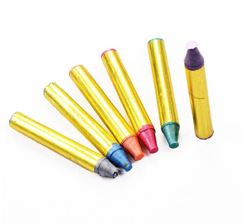 Body Paint Crayons Pearl Neon Fluorescent Maquiagem Makeup Kids Face Paint Pigment UV Glow Painting 6 Color/Set