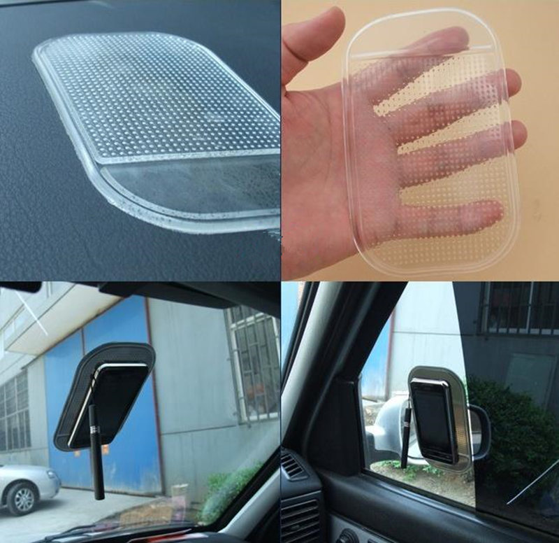 Anti Slip Mat Non Slip Car Dashboard Sticky Pad Mat Powerful Silica Gel Magic Car Sticky Pad fast shipping