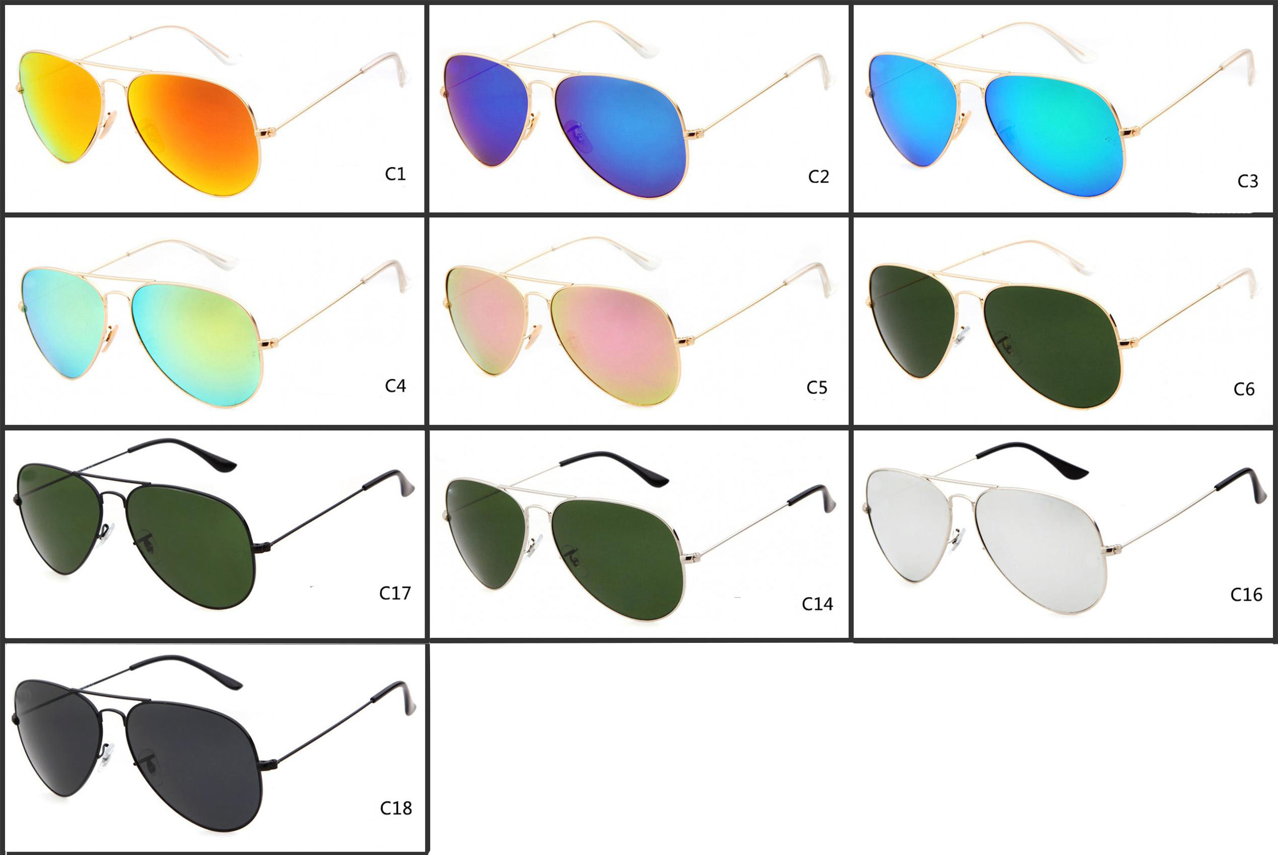High Quality Brand Designer Sunglasses for Men and Women Outdoor Sport metal Dazzle colour Sunglasses 9 colors Shades Sunglasses Women
High Quality Brand Designer Sunglasses for Men and Women Outdoor Sport metal Dazzle colour Sunglasses 9 colors Shades Sunglasses Women