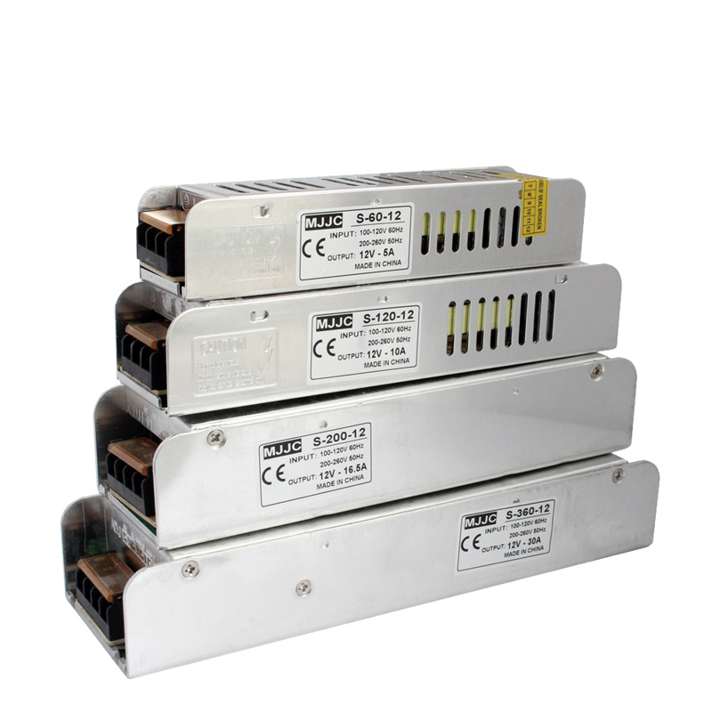 12 Volt Power Supply Unit 110V 220V AC to 12V 5A 60W 12.5A 150W 10A 20A 30A Switching Power Supply LED Strip Light Transformer
12 Volt Power Supply Unit 110V 220V AC to 12V 5A 60W 12.5A 150W 10A 20A 30A Switching Power Supply LED Strip Light Transformer