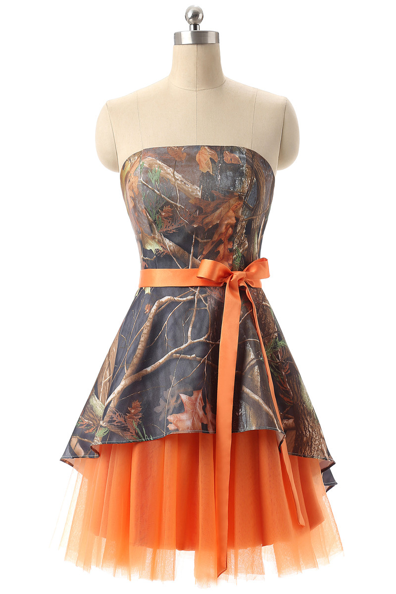 2017 Sexy Strapless Mit Satin Ball Gown Homecoming Dress With Ribbons Mini Tulle Lacu-Up Graduation Prom Party Gown BH20