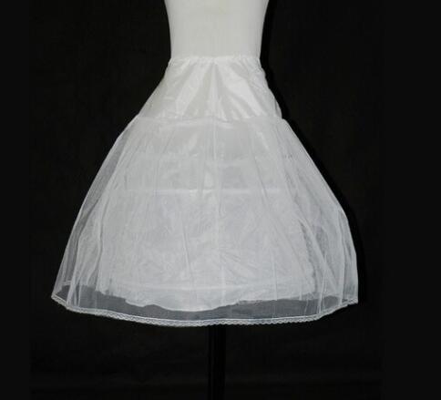 2017 Latest Children Petticoats Wedding Bride Accessories Little Girls Crinoline White Long Flower Girl Formal Dress Underskirt