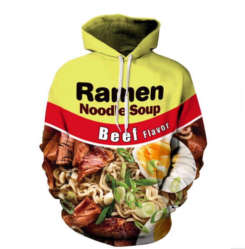 2017 New Design Womens/Mens Ramen Noodle Soup Funny 3D Print Casual Crewneck Hoodies Plus Size LMS2017.7.41, Multicolor
2017 New Design Womens/Mens Ramen Noodle Soup Funny 3D Print Casual Crewneck Hoodies Plus Size LMS2017.7.41, Multicolor