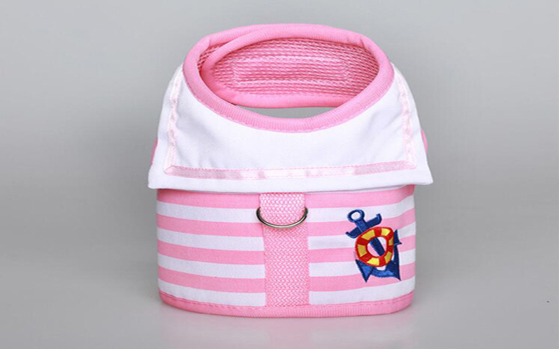 Hot sale dog traction rope chest strap Navy style sailor vest dog chain Teddy small dog rope pet supplies