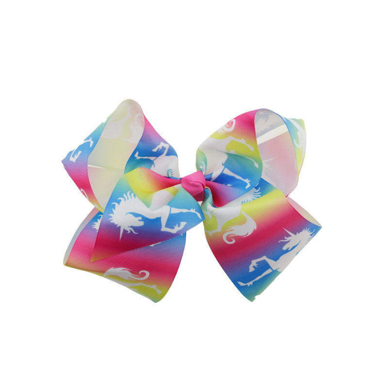 12 Pcs 8 Inch Girls Unicorn Printed Big Hair Bow Fashion Bowknot Barrettes Clips Hairpin Beautiful HuiLin EY76, Slivery;white
12 Pcs 8 Inch Girls Unicorn Printed Big Hair Bow Fashion Bowknot Barrettes Clips Hairpin Beautiful HuiLin EY76, Slivery;white