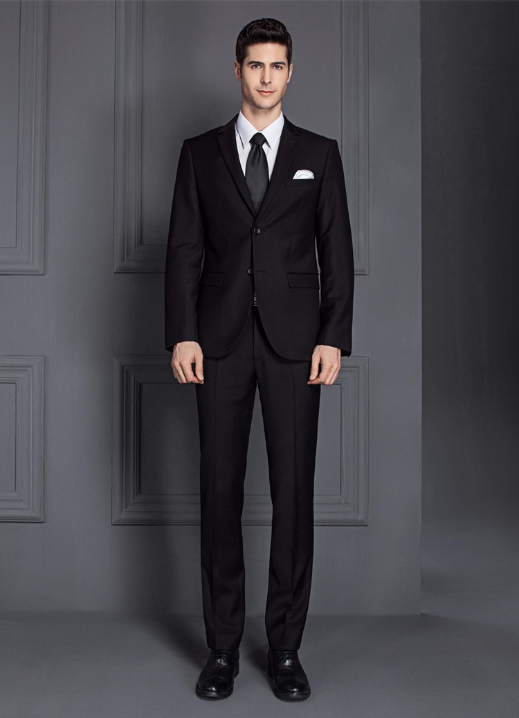 men business suit slim fit classic male suits blazers luxury suit men two buttons 2 pieces suit jacketpants, Black
men business suit slim fit classic male suits blazers luxury suit men two buttons 2 pieces suit jacketpants, Black