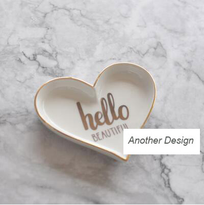 Gold inlay ceramic dishes for food plate jewelry plates heart/flower/star style home decorative tray HWD32
Gold inlay ceramic dishes for food plate jewelry plates heart/flower/star style home decorative tray HWD32