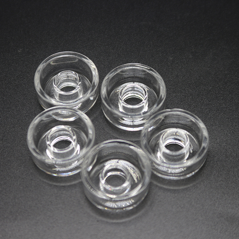 Chinafairprice Q002 Smoking Pipe Tool Quartz Dish Bowl Diameter 22mm 25mm For 10mm 14mm 18mm Universal Titanium Nail