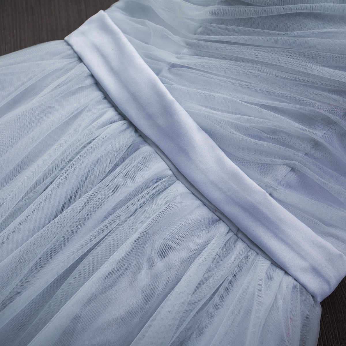 Smoky Gray Bridesmaid Dresses Off Shoulder Lace-up Back Pleats Tulle Wedding Party Dresses Burgundy,Royal Blue,Lavender evening gowns Cheap