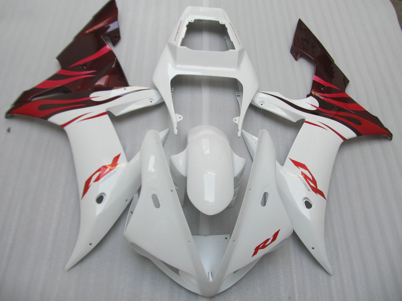 Fairing kit for Yamaha YZF R1 2002 2003 wine red white fairings set YZF R1 02 03 OT06, Same as picture
Fairing kit for Yamaha YZF R1 2002 2003 wine red white fairings set YZF R1 02 03 OT06, Same as picture
