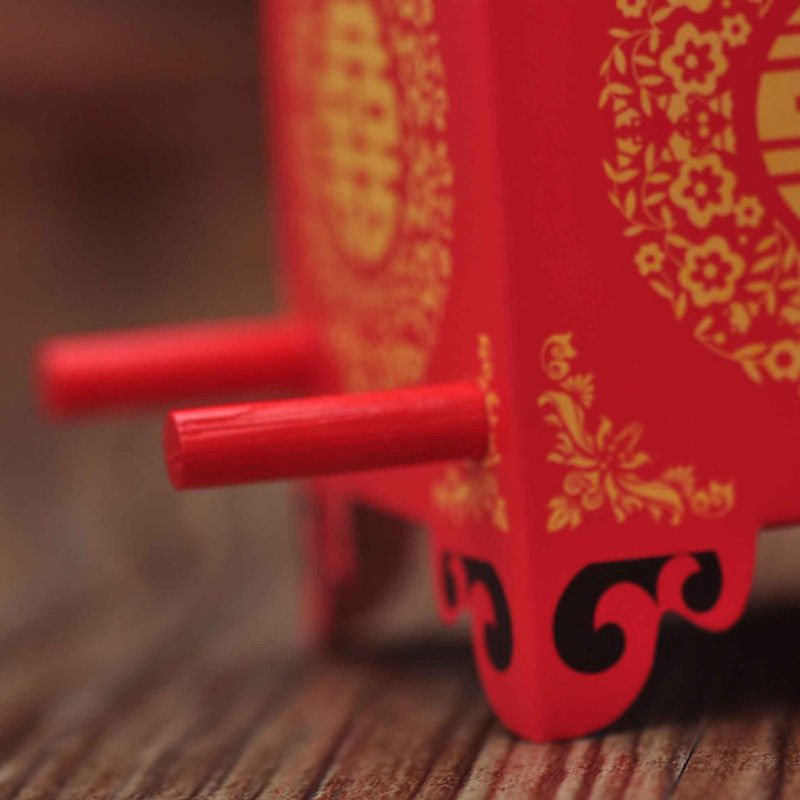 DHL Free shipping 200pcs Chinese Asian Style Red Double Happiness Sedan Chair Wedding favor box party gift favor candy box