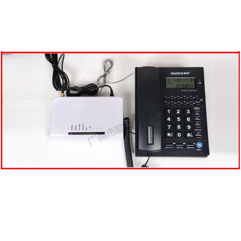 GSM 900MHz/1800MHz Fixed Wireless Terminal Gateway Conect desktop phones or Telephone Line Alarm System use Sim Card to Make Call