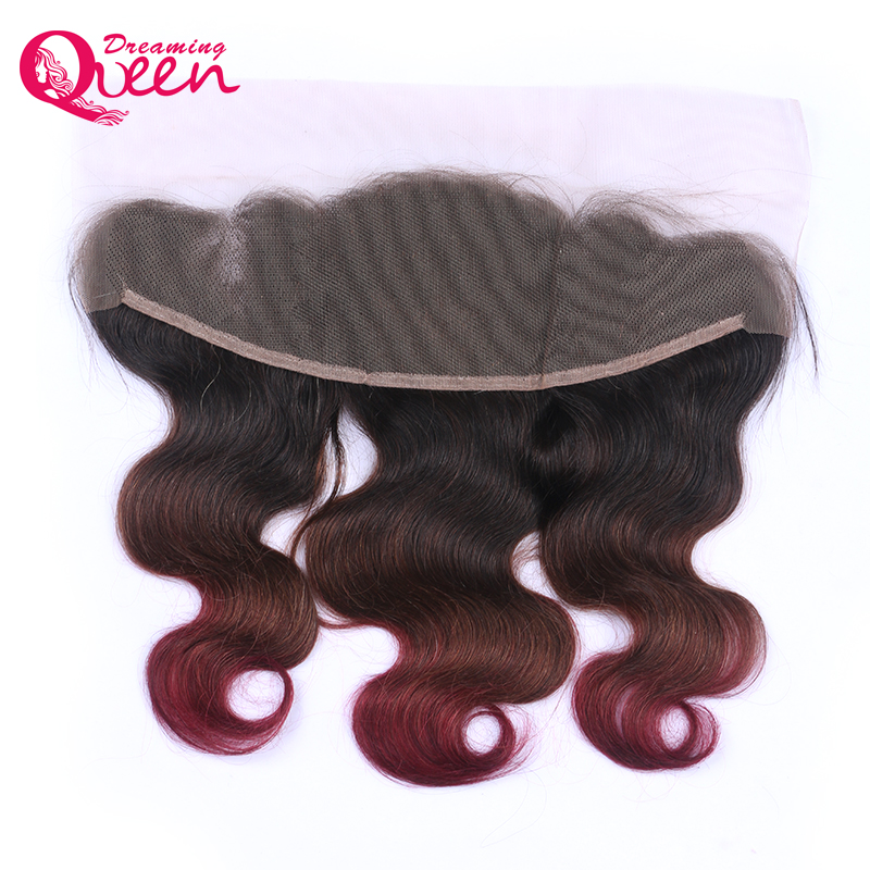 T1B 4 99J Color Lace Frontal Closure Brazilian Virgin Human Hair 13X4 Ear to Ear Lace Closure Pre-plucked Ombre Frontals Body Wave Hair
T1B 4 99J Color Lace Frontal Closure Brazilian Virgin Human Hair 13X4 Ear to Ear Lace Closure Pre-plucked Ombre Frontals Body Wave Hair