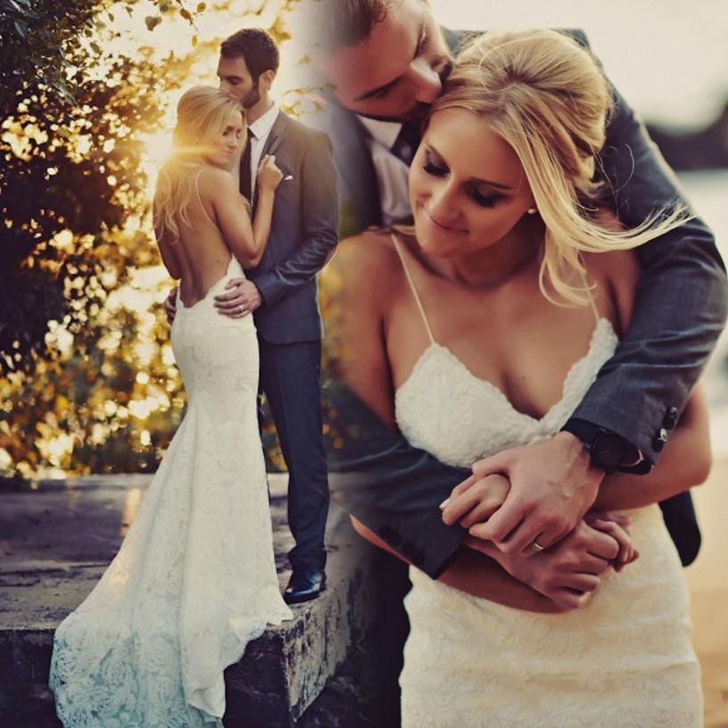 Garden Beach Designer Bohemian Wedding Dresses 2017 Sexy Backless Mermaid Lace Bridal Gowns Quality Country Reception Dresses for Bride, White
Garden Beach Designer Bohemian Wedding Dresses 2017 Sexy Backless Mermaid Lace Bridal Gowns Quality Country Reception Dresses for Bride, White