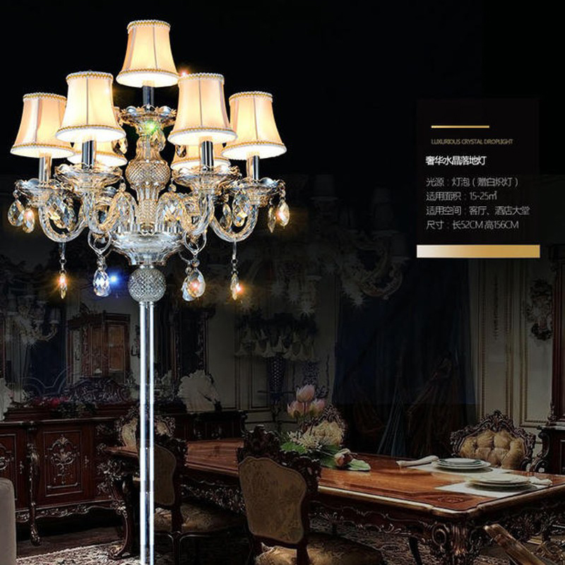 Modern Floor Lamp Villas Bedside Standing 'amps Living Room Bedroom Elegant Indoor Lighting Hotel Lobby Decoration