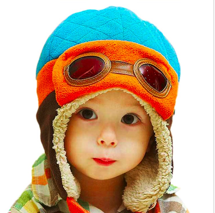 Toddlers Cool Baby Boy Girl Kids Infant Winter Pilot Warm Cap Bomber Hat Head ciucumtance from 47-52cm 4 Years 90g, A1
Toddlers Cool Baby Boy Girl Kids Infant Winter Pilot Warm Cap Bomber Hat Head ciucumtance from 47-52cm 4 Years 90g, A1