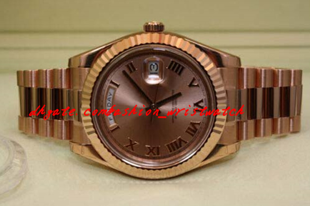 Luxury Watches Stainless Steel Bracelet NEW II 41MM 18K ROSE GOLD WATCH WITH ROSE GOLD DIAL Automatic Mechanical MAN WATCH Wristwatch
Luxury Watches Stainless Steel Bracelet NEW II 41MM 18K ROSE GOLD WATCH WITH ROSE GOLD DIAL Automatic Mechanical MAN WATCH Wristwatch