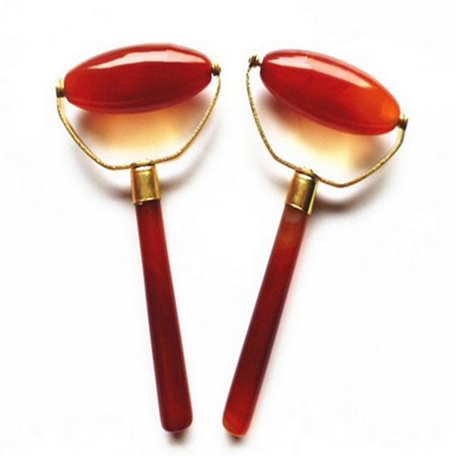 Hot sale Skin Care New Face Pratical Jade Facial Massage Roller Anti Wrinkle Healthy Face Body Head Neck Foot Nature Beauty Tool