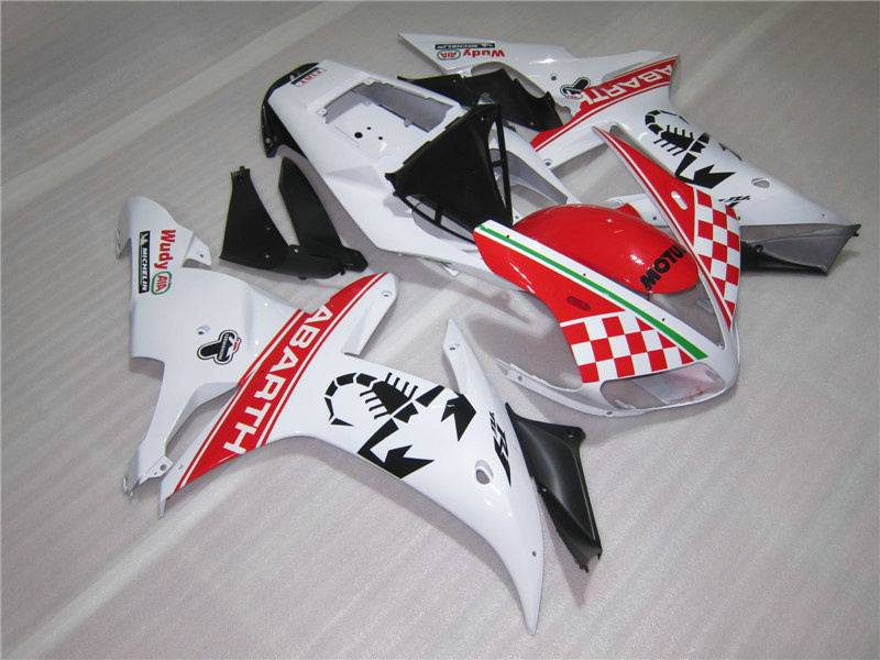 Injection molded free customize fairing kit for Yamaha YZF R1 2002 2003 red white fairings set YZF R1 02 03 OT55, Same as picture
Injection molded free customize fairing kit for Yamaha YZF R1 2002 2003 red white fairings set YZF R1 02 03 OT55, Same as picture