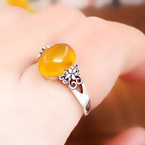 Sterling Silver 925 Oval Cabochon 10.6x12.6mm Semi Mount Engagement Wedding Ring Fine Silver Antique Charm Jewelry