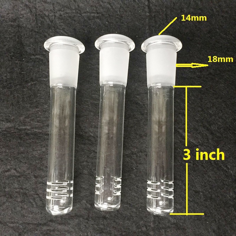 3 inch Top Quality 18.8mm Glass Downstem Diffuser/Reducer Smoking Accessory For Oil Rigs Glass Water Bongs with 6 Cuts
3 inch Top Quality 18.8mm Glass Downstem Diffuser/Reducer Smoking Accessory For Oil Rigs Glass Water Bongs with 6 Cuts