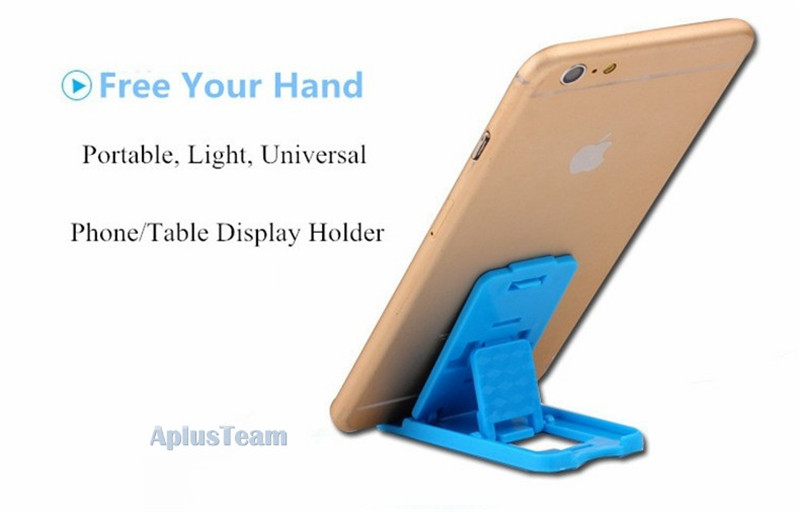 Universal Mini Mobile Cell Phone Holder Stand Folding Adjustable Foldable Support Tablet Smartphone Card Mount For iphone 6S plus