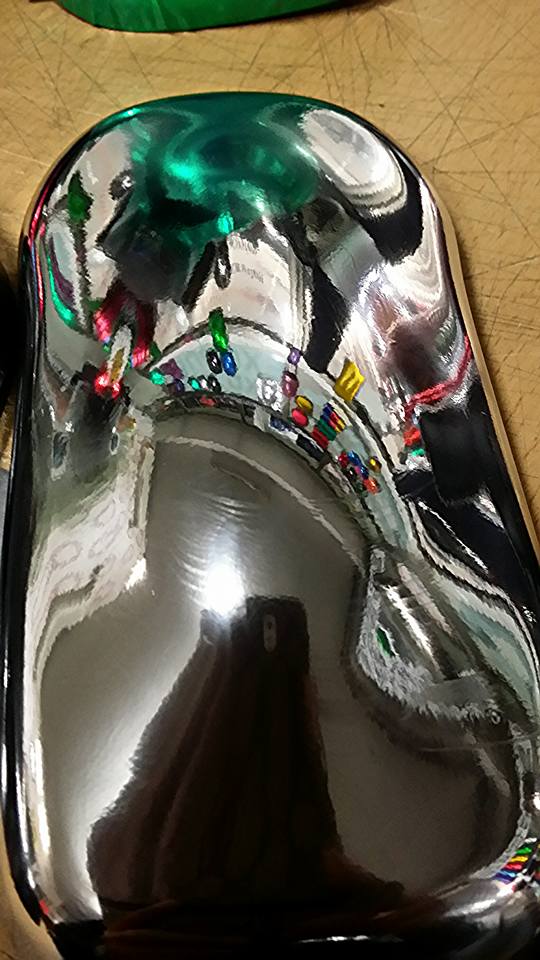 High stretchable Black Chrome Vinyl Wrap Chrome Mirror Foil For Car Wrap Air Bubble Free Size:1.52*20M/Roll (5ft x 65ft)