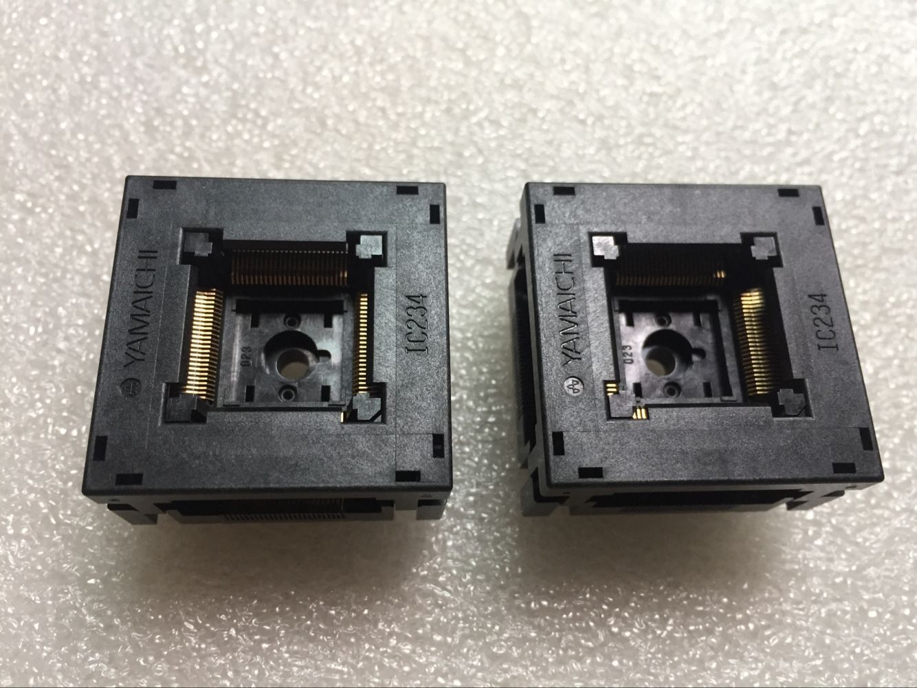 Yamaichi ic test socket IC234-1004-023N QFP100PIN 0.5MM pitch 14x14mm burn in socket