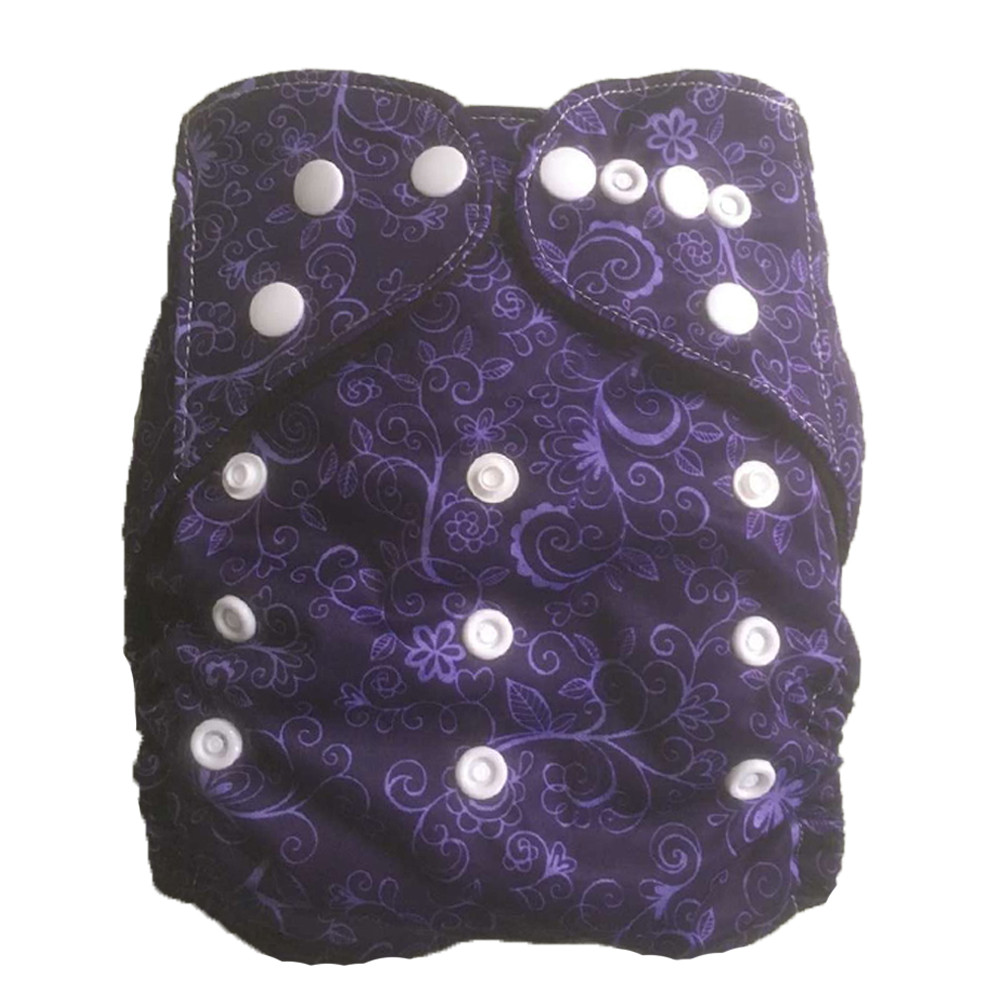 Hot sale Bamboo Charcoal Baby Reusable Cloth Pocket Diaper Covers All in One Size Nappy 50 pcs/lot without insert