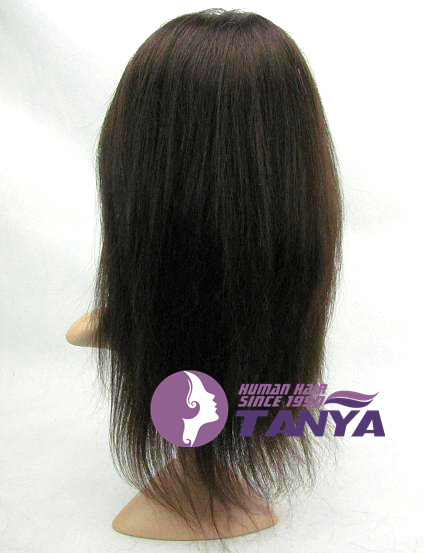 ZZHAIR 100% Brazilian Remy Human Hair Glueless Half head 3/4 Wig Holiday Cosplay Wigs all colors in stock