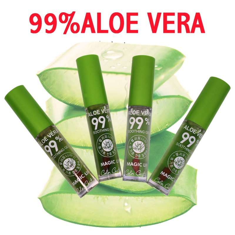 Aloe Vera Soothing Gel Magic Lip Gloss Moisturizing Waterproof Color Changing Clear Lipgloss Non-stick Lips Products
Aloe Vera Soothing Gel Magic Lip Gloss Moisturizing Waterproof Color Changing Clear Lipgloss Non-stick Lips Products