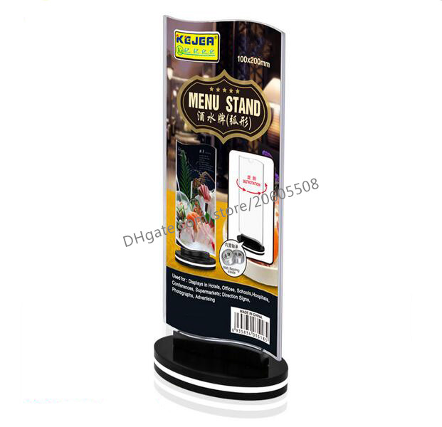 5pcs Hot sale Rotatable acrylic restaurant Bar menu card display stand Advertising tag sign card double-sided display Desktop Billboard rack
5pcs Hot sale Rotatable acrylic restaurant Bar menu card display stand Advertising tag sign card double-sided display Desktop Billboard rack