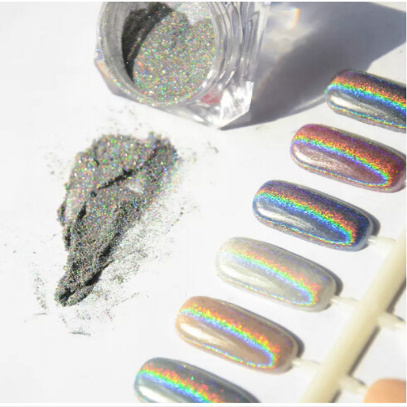 1g Laser Silver Holographic Nails Glitters DIY Nail Art Sequins Chrome Pigment Dust Shiny Magic Laser Mirror Nails
1g Laser Silver Holographic Nails Glitters DIY Nail Art Sequins Chrome Pigment Dust Shiny Magic Laser Mirror Nails
