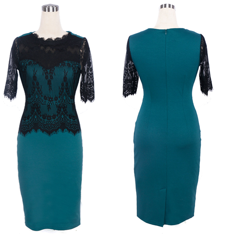 arrival Ladies 'Lace Runway Dresses Laces women's' Trousers Dress LX021