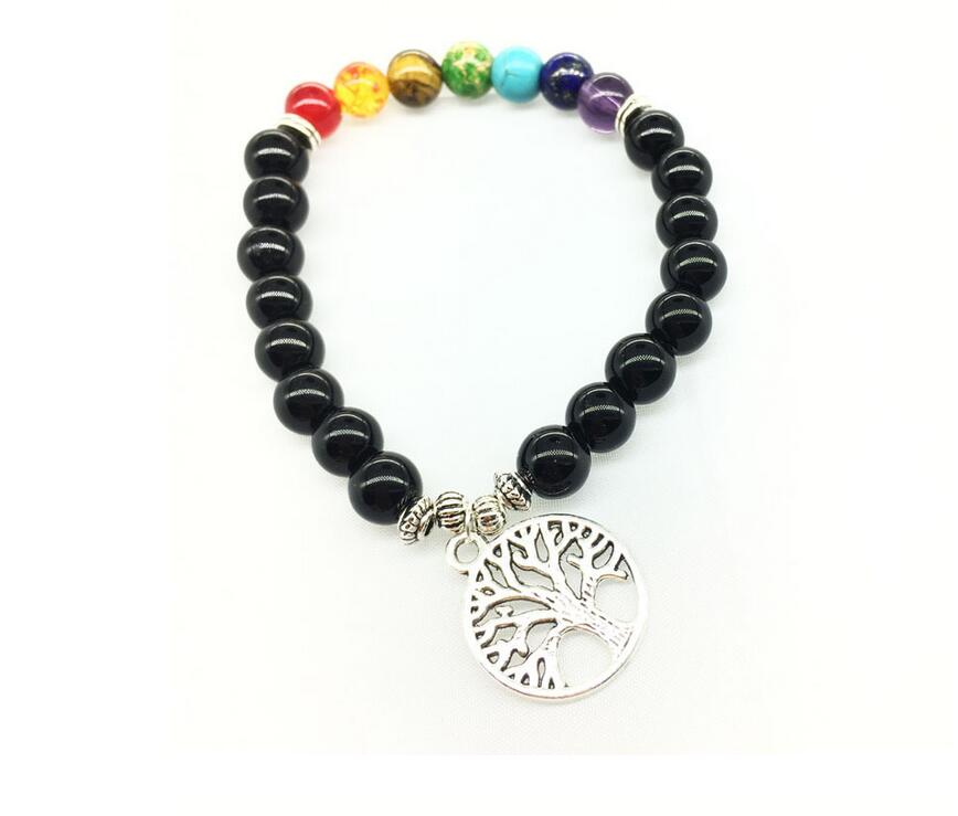 Natural Lava Stone Beads Charms Bracelets Anti-fatigue Volcanic Rock Men's Women's Fashion Diffuser Jewelry