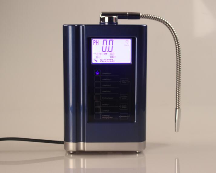 Newest Alkaline Water Ionizer,Water Ionizer Machine,Display Temperature Intelligent Voice System 110-240V Gold Blue White