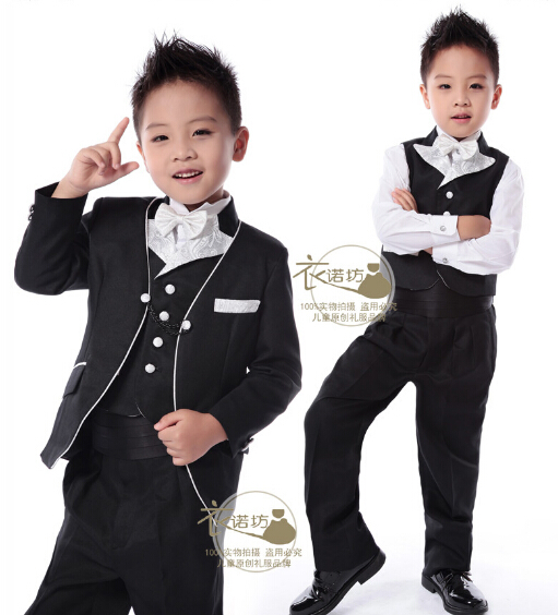 Small boy suit children's wedding flower boys performance wear suits in the spring autumn formal wear (jacket+pants+vest)Custom made, Ivory
Small boy suit children's wedding flower boys performance wear suits in the spring autumn formal wear (jacket+pants+vest)Custom made, Ivory