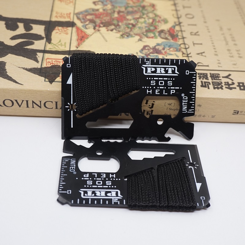 14 Functions SOS Portable Pocket Wallet Knife Credit Saber Card Tool Steel&Rope EDC Outdoor Survival Knives Camping Rescue Tools
14 Functions SOS Portable Pocket Wallet Knife Credit Saber Card Tool Steel&Rope EDC Outdoor Survival Knives Camping Rescue Tools
