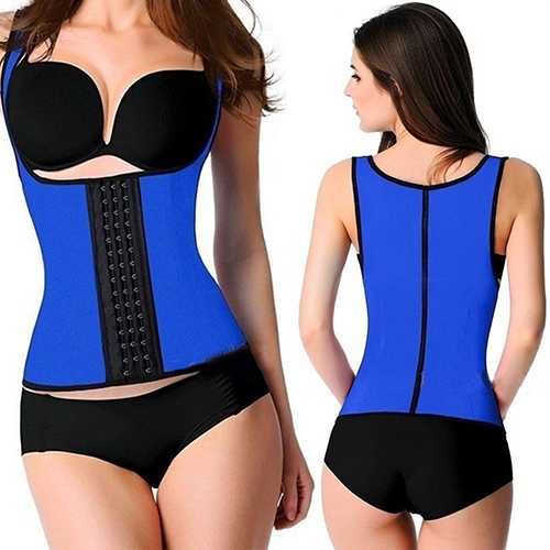 Wholesale- NEW GOODS NEW ITEMS Women's Sexy 3 Hooks Waist Trainer Cincher Corset Body Shaper Vest Shapewear
