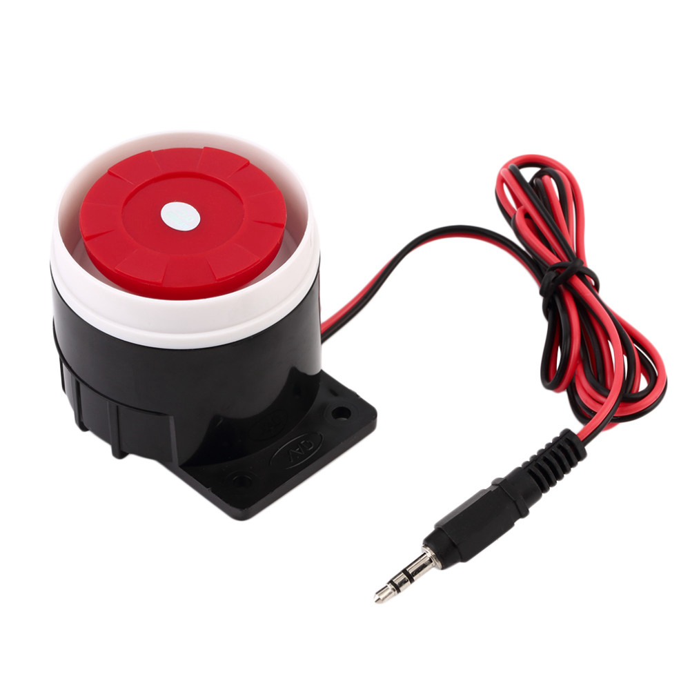 2017 Wired Alarm Strobe Sound Siren Home Security Protect System Flashing Light 120dB DC 12V New