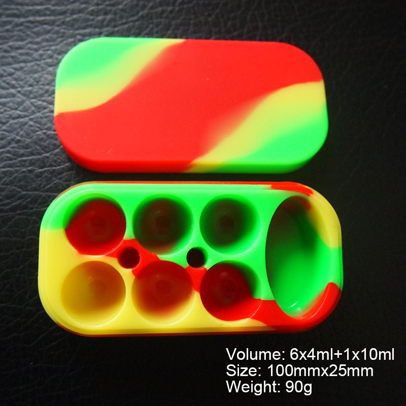 colorful 6+1 Silicone Wax Containers Kit plat Non stick Jars Dab 6+1 Silicone Silicone Case Jars Dab Concentrate Oil Wax Container PDA SGS
colorful 6+1 Silicone Wax Containers Kit plat Non stick Jars Dab 6+1 Silicone Silicone Case Jars Dab Concentrate Oil Wax Container PDA SGS