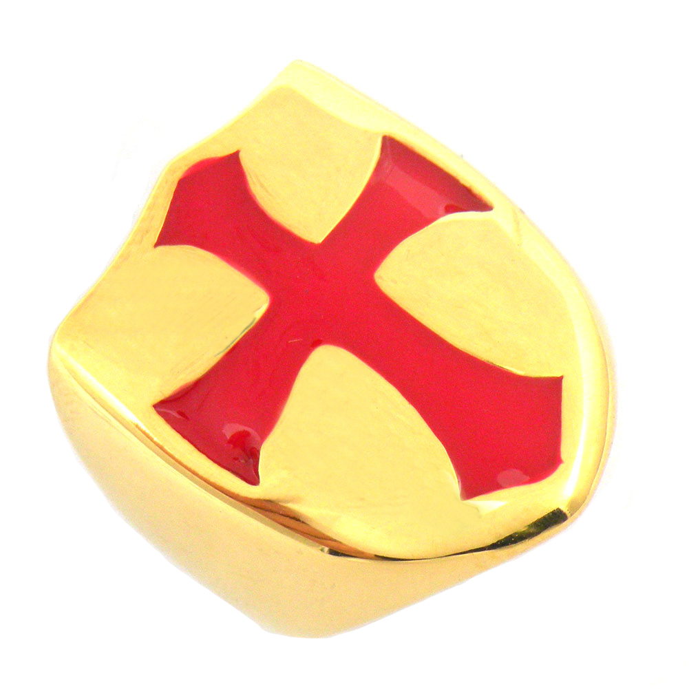 FANSSTEEL stainless steel vintage mens or wemens jewelry shield shape maltese cross templar knight masonic ring 13W01g
FANSSTEEL stainless steel vintage mens or wemens jewelry shield shape maltese cross templar knight masonic ring 13W01g