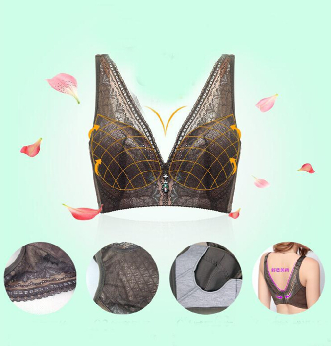 New Large Size Lace Sexy Push Up Bra Adjustable Bra Full Cup PlusSize Women Bra CDE Cup, Red
New Large Size Lace Sexy Push Up Bra Adjustable Bra Full Cup PlusSize Women Bra CDE Cup, Red