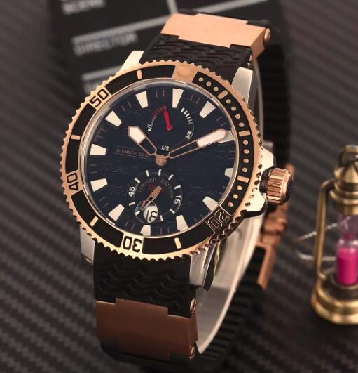 Top Wholesale Automatic Luxury Rose Gold Stainless Glass Back Mens Mechanical Wristwatches Black Rubber Buckle Date Casual Men Sport Watch
Top Wholesale Automatic Luxury Rose Gold Stainless Glass Back Mens Mechanical Wristwatches Black Rubber Buckle Date Casual Men Sport Watch