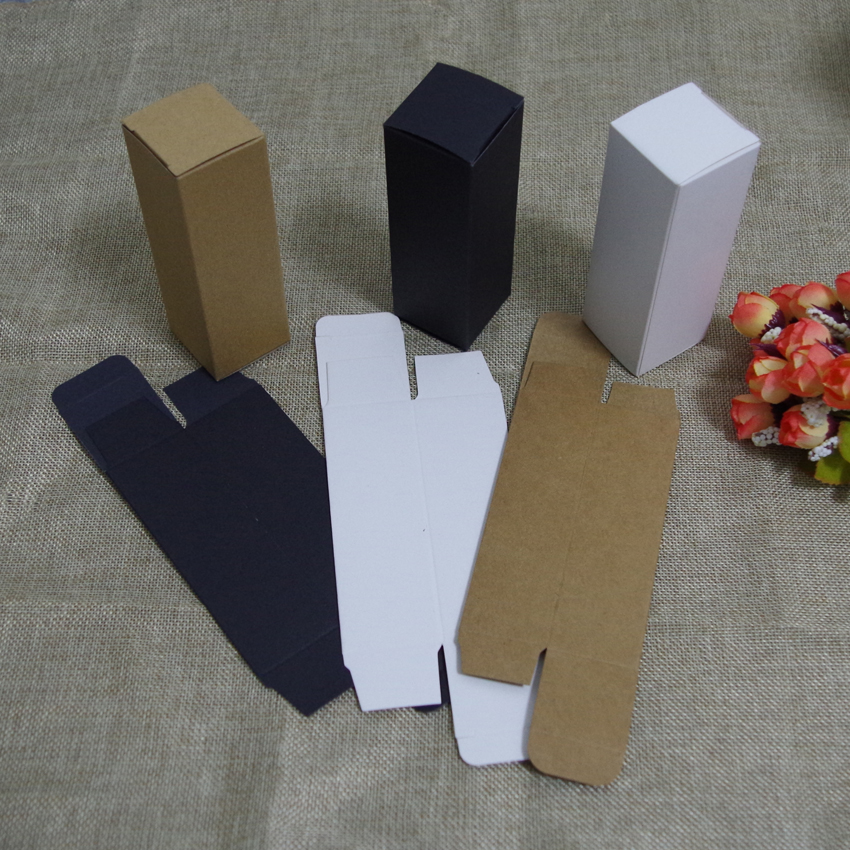 100pcs/lot free shipping 10/20/30ml/50/100ml oil dropper bottle kraft Paper Packaging Box DIY Lipstick Perfume packing box for tubes от DHgate WW