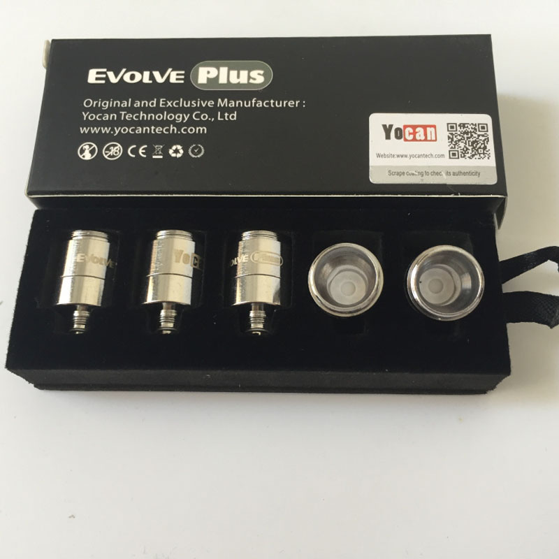 100% Original Yocan Evolve Plus Ceramic Donut Coil Pure Taste Vapor Quartz Dual Coil QDC Replacement Coils for Evolve Plus wax pen Kit
100% Original Yocan Evolve Plus Ceramic Donut Coil Pure Taste Vapor Quartz Dual Coil QDC Replacement Coils for Evolve Plus wax pen Kit