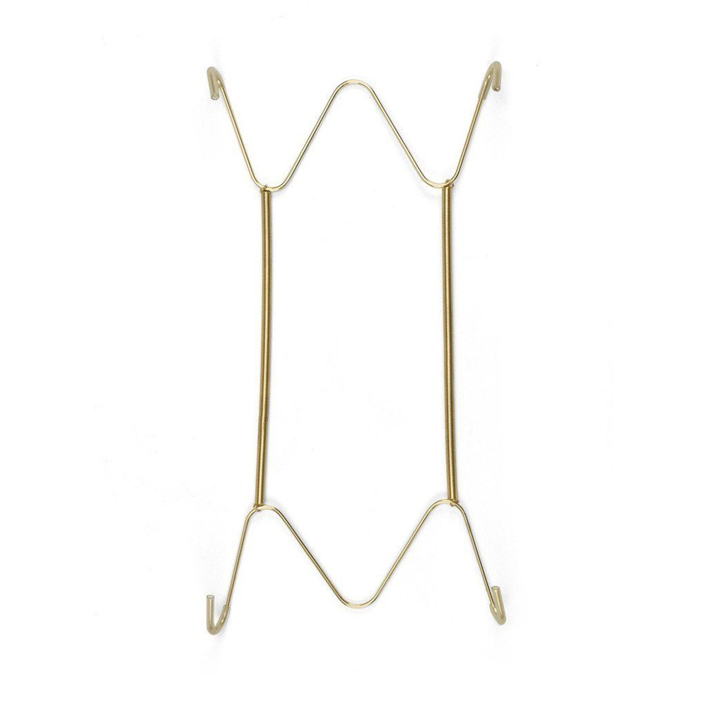 Hooks & Rails Plate Spring Wall Hanger Holder Hanging Wire For Various Sizes Art Decoration Stainless Steel 1 pc Home Dector 8 inch