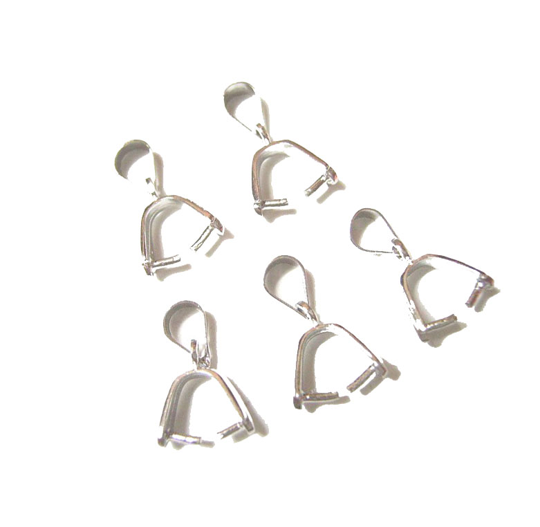10pcs/lot 925 Sterling Silver Pinch Clip Bail Clasps Hook For DIY Jewelry Pendant Craft W19
10pcs/lot 925 Sterling Silver Pinch Clip Bail Clasps Hook For DIY Jewelry Pendant Craft W19